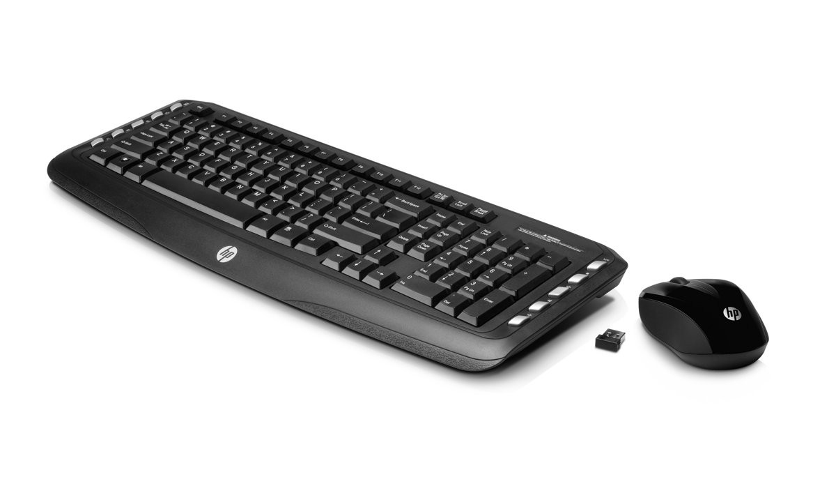 Как подключить клавиатуру hp wireless keyboard and mouse 200