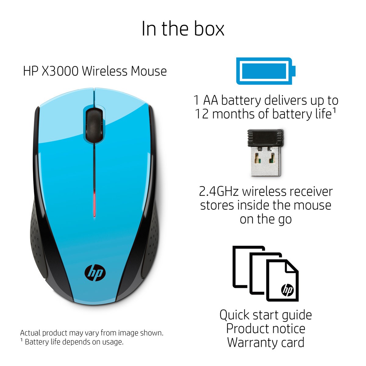 Rato sem fios HP X3000. Persistech - Loja Online para Empresas em Angola